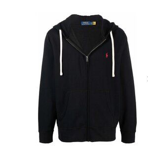 Polo Ralph Lauren embroidered-logo zip-up hoodie Size XL